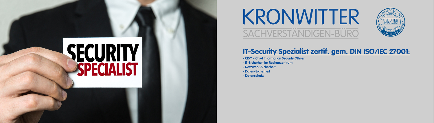 Sachverstaendigen Buero Kronwitter IT-Security